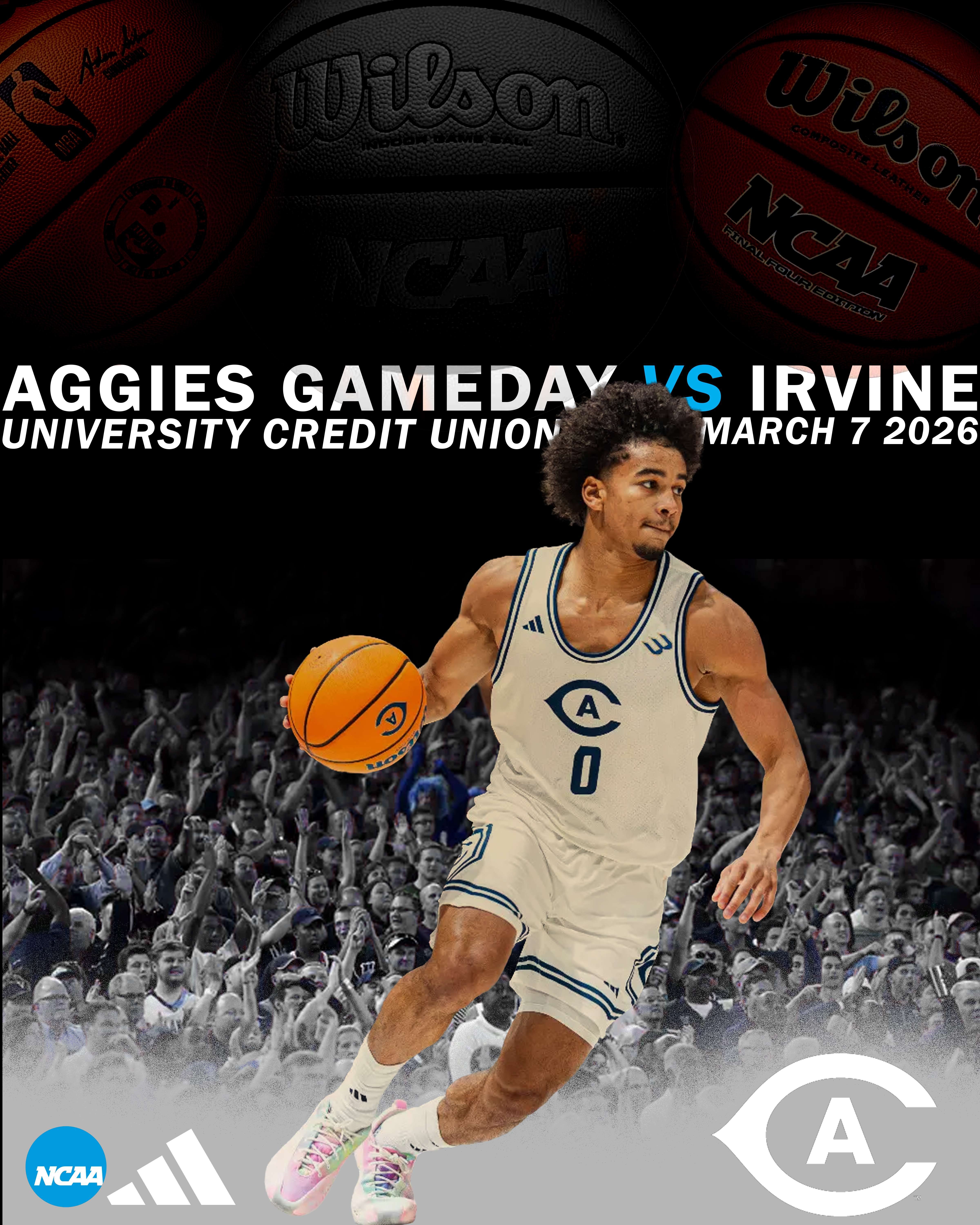 UC Davis Athletics end of season poster